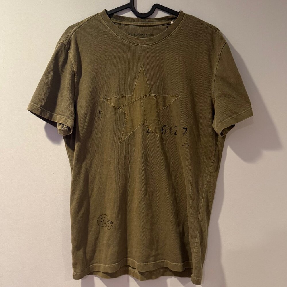 John Varvatos USA Peace Sign Tee - Men's Small